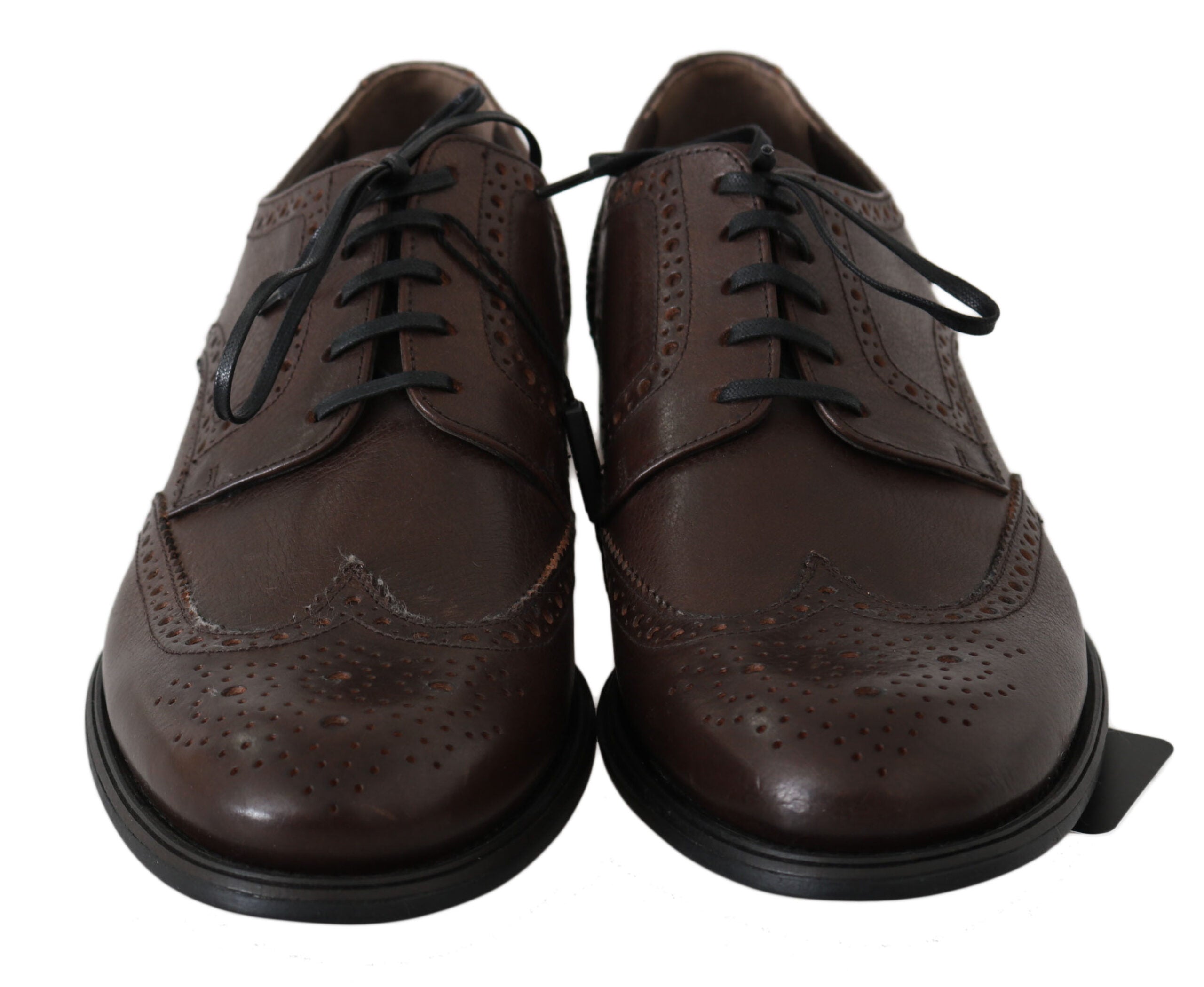 Dolce &amp;amp; Gabbana Bruna Läder Brogue Derby Finskor