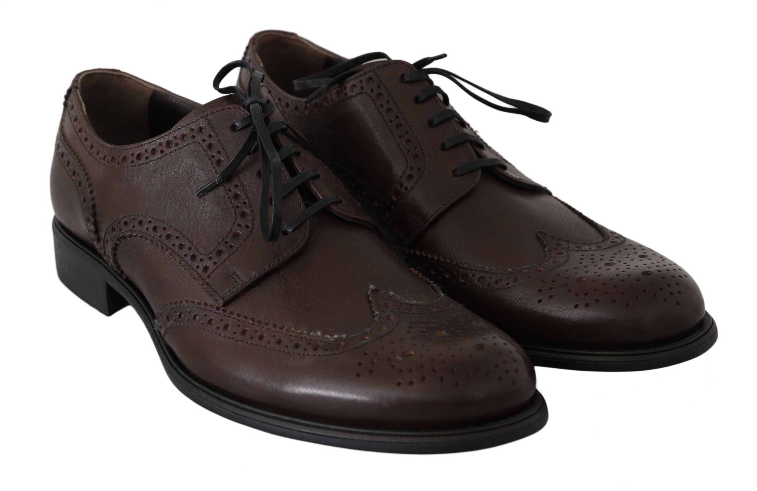 Dolce &amp;amp; Gabbana Bruna Läder Brogue Derby Finskor