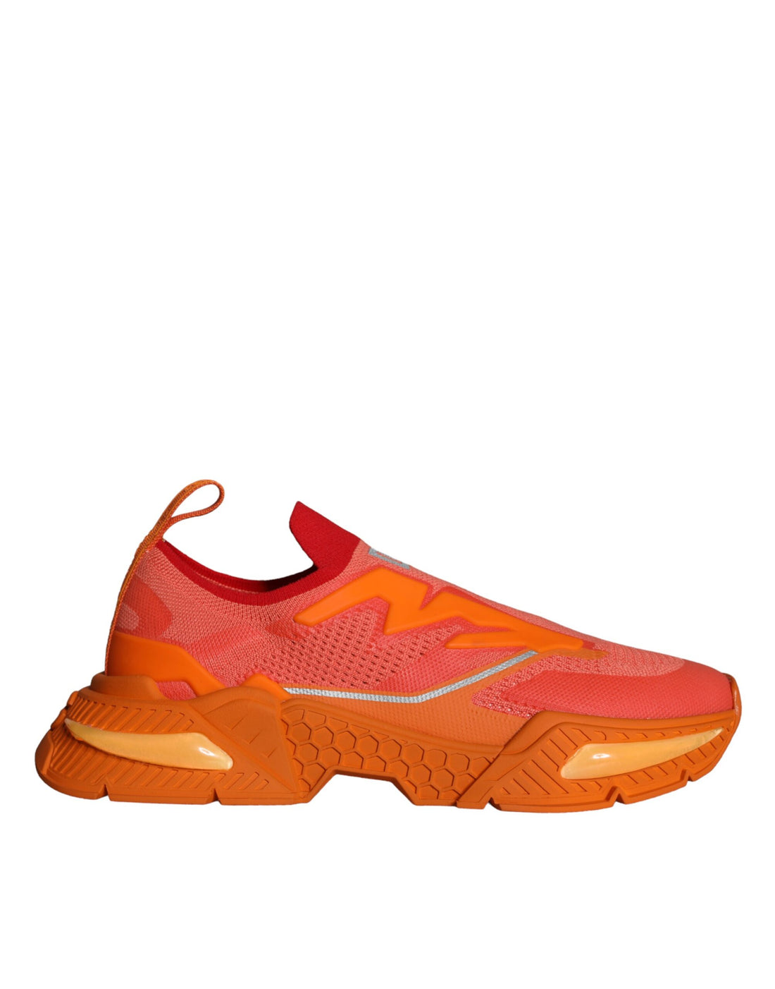 Dolce &amp;amp; Gabbana Orange Airmaster Låga Sneakers Herrskor
