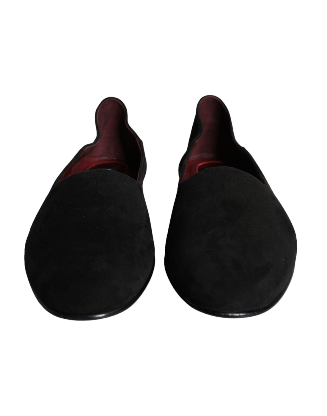 Dolce &amp;amp; Gabbana svarta mockaloafers formella slip-on-skor