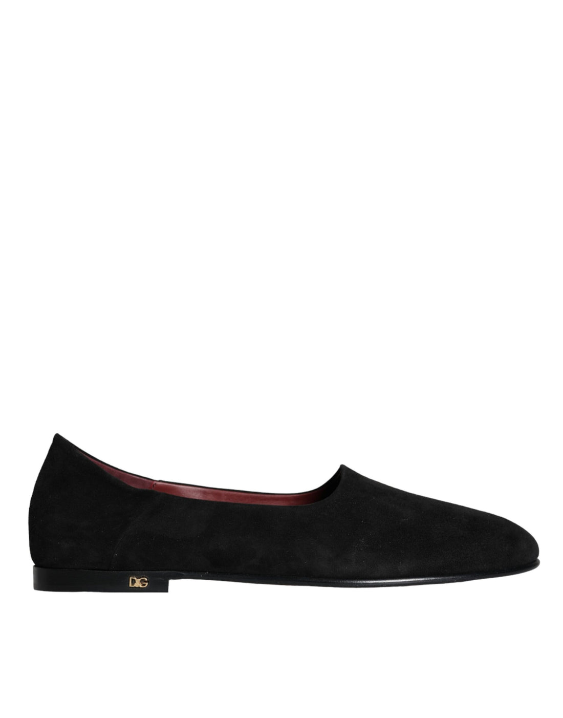 Dolce &amp;amp; Gabbana svarta mockaloafers formella slip-on-skor