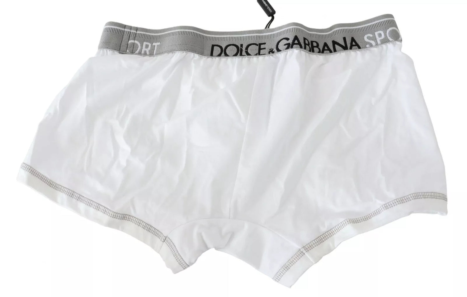 Dolce &amp;amp; Gabbana Vita Bomullsstretch Regular Boxerunderkläder