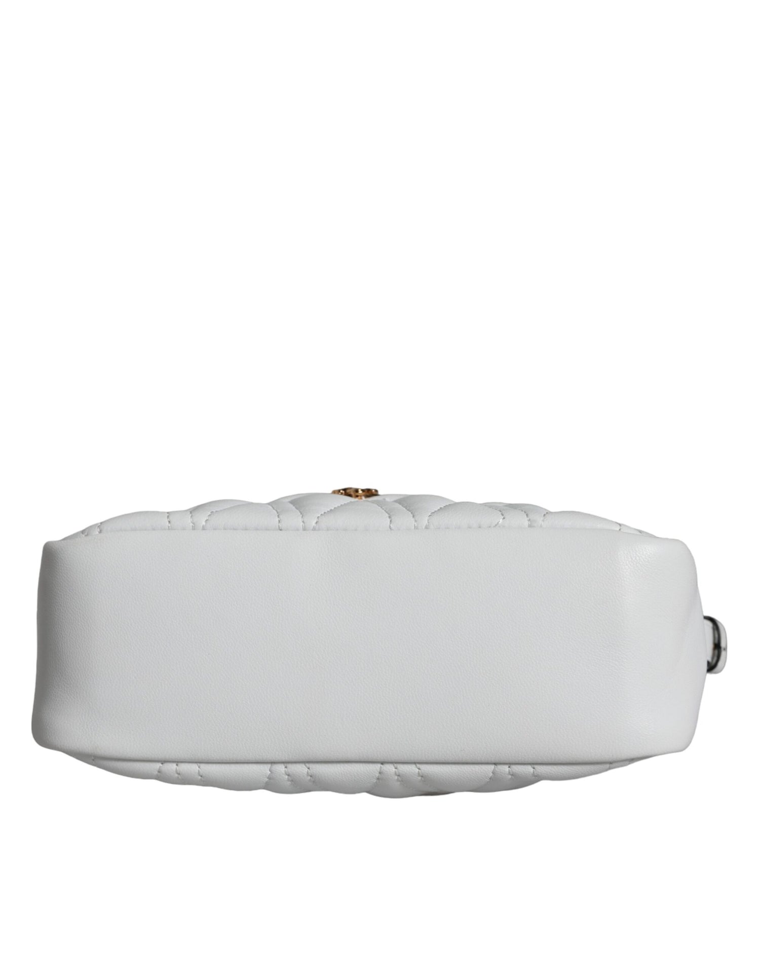 Versace Vit Quilted Nappa Leather Axelremsväska