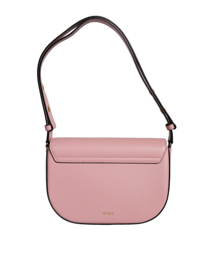Versace Rosa Kornig Kalvskinnsväska med Logotyp
