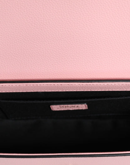 Versace Rosa Kornig Kalvskinnsväska med Logotyp
