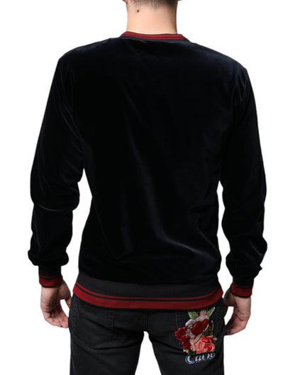 Dolce &amp;amp; Gabbana Flerfärgad Jacquard Rundringad Sweatshirttröja