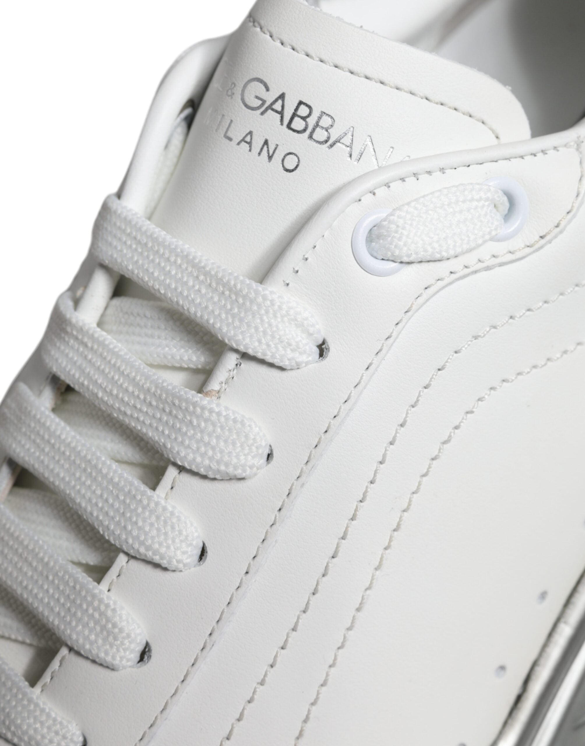 Dolce &amp;amp; Gabbana Vita Silver Daymaster Låga Sneakers Skor