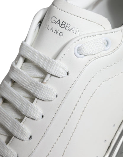 Dolce &amp;amp; Gabbana Vita Silver Daymaster Låga Sneakers Skor