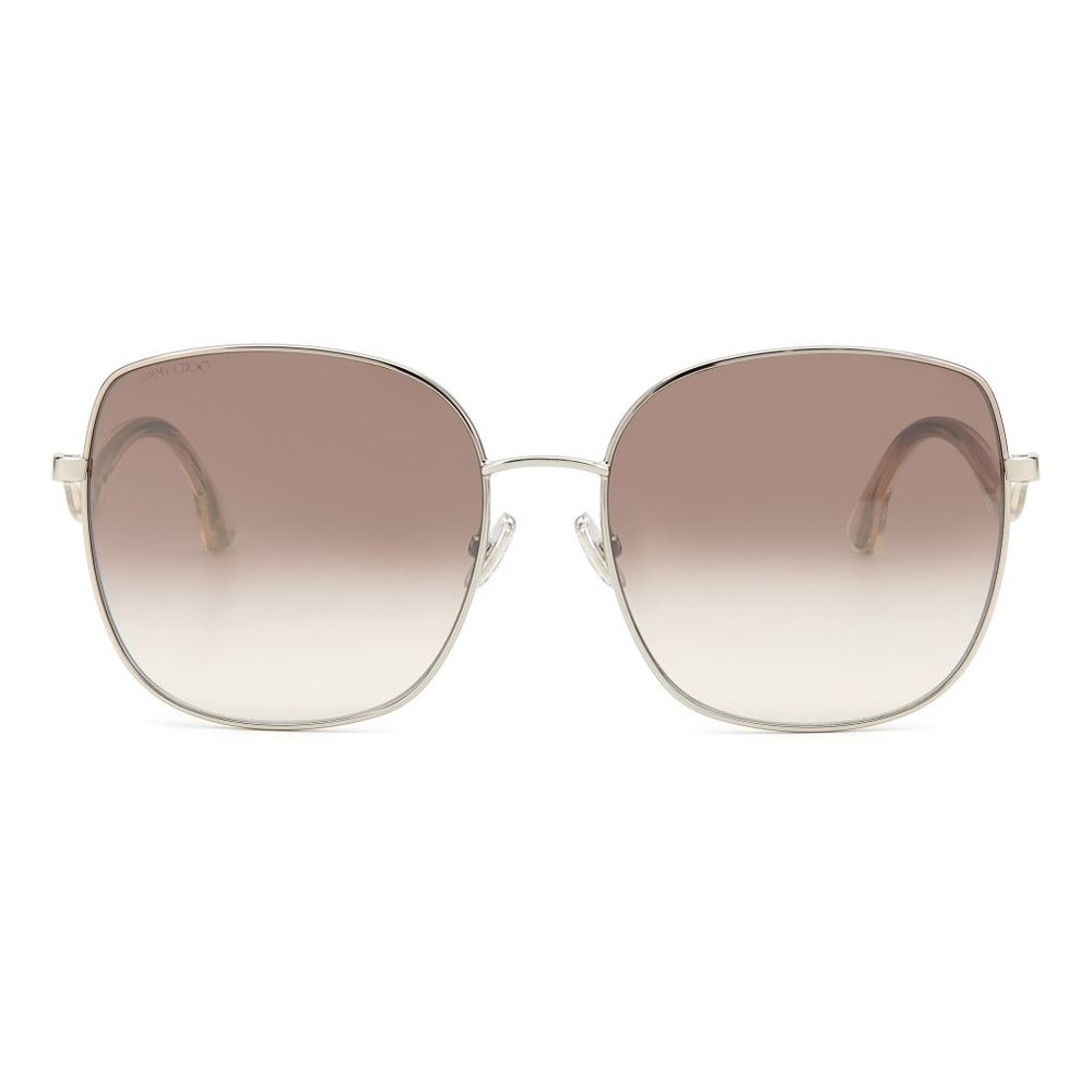 Jimmy Choo Grå Metall Solglasögon