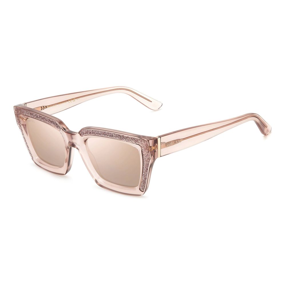 Jimmy Choo flerfärgade resin solglasögon