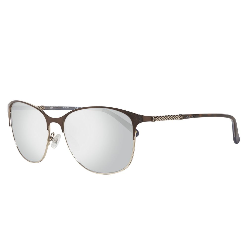 Gant bruna metallsolglasögon