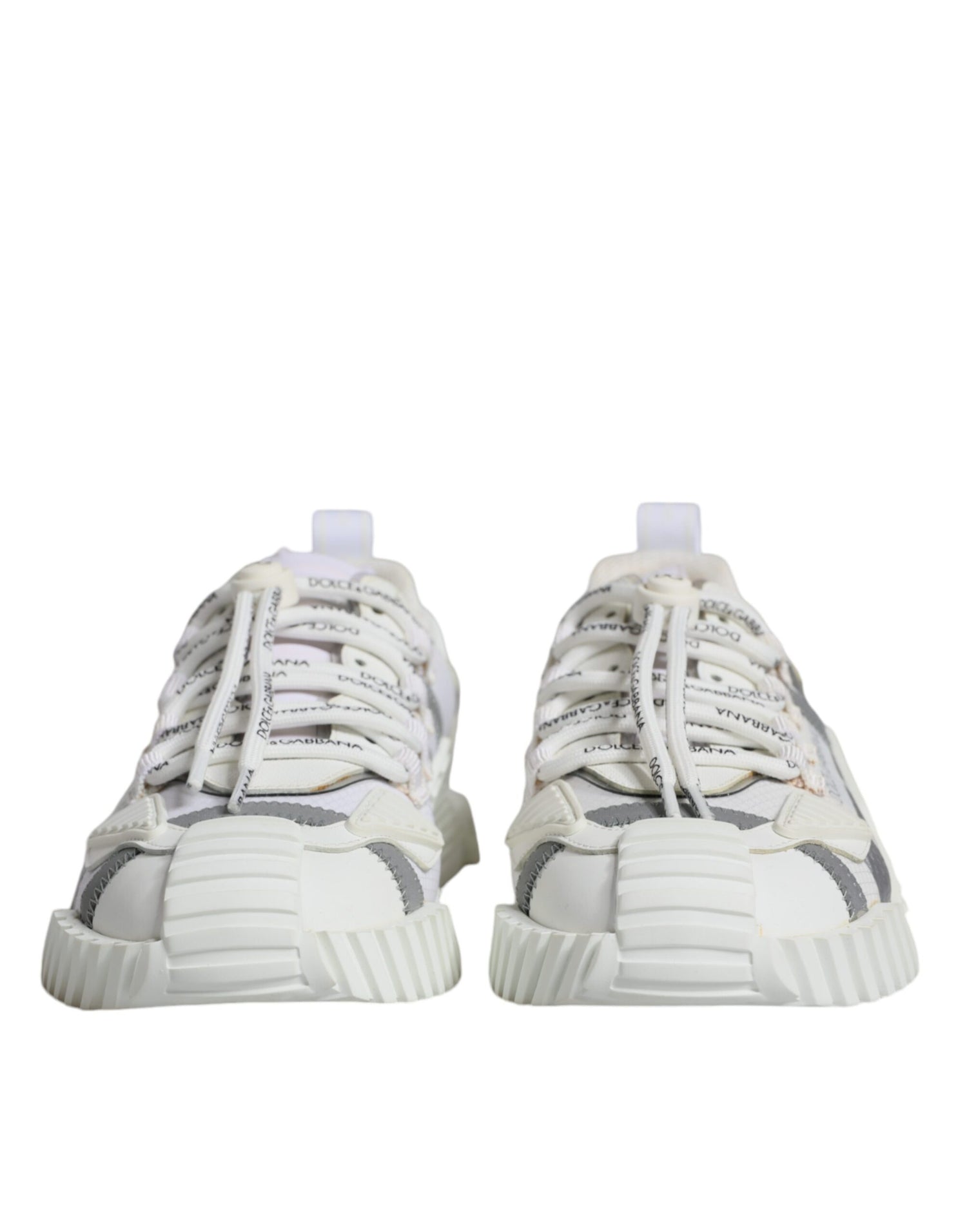 Dolce &amp;amp; Gabbana Vita Låga NS1 Sneakers Med Snörning