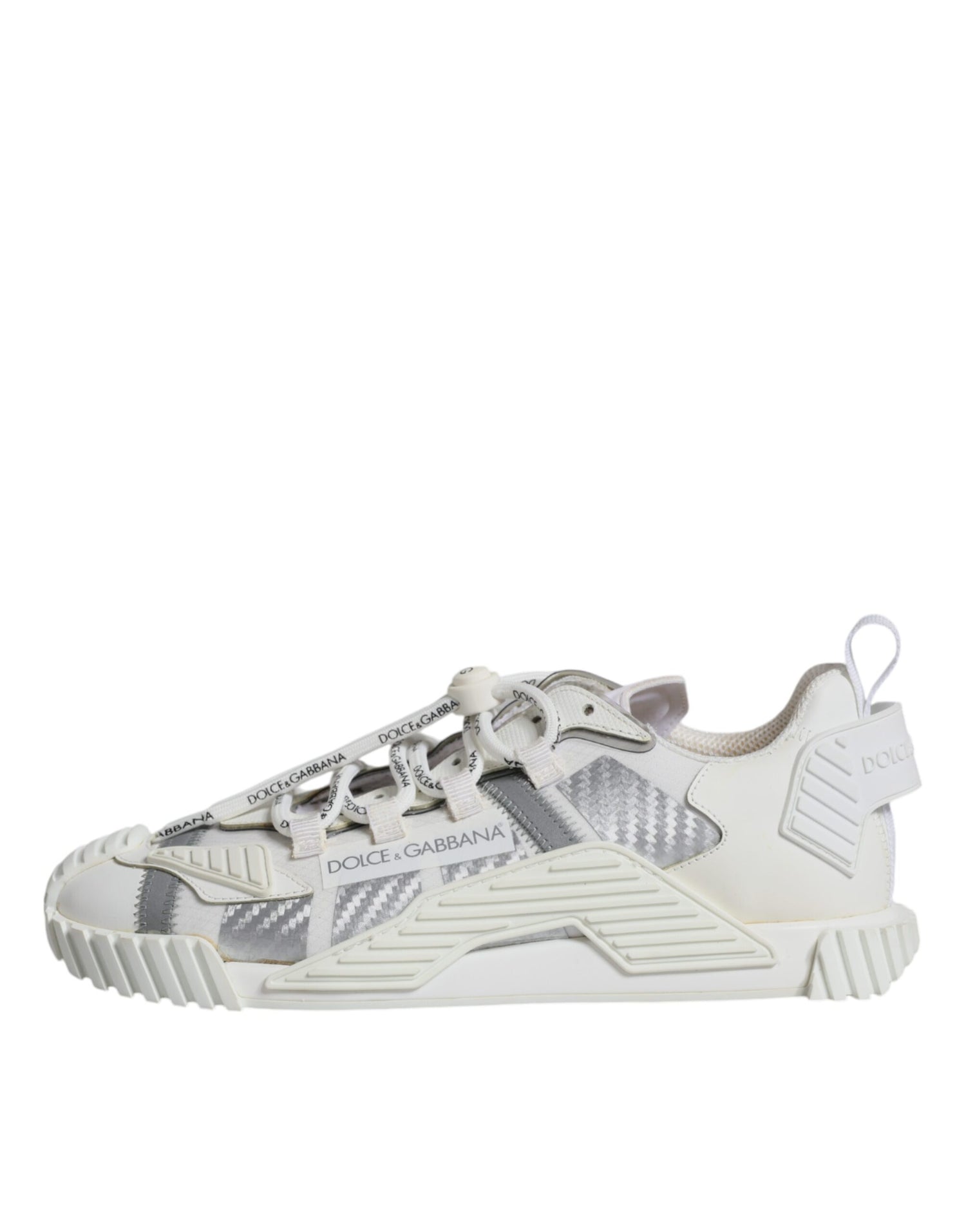 Dolce &amp;amp; Gabbana Vita Låga NS1 Sneakers Med Snörning