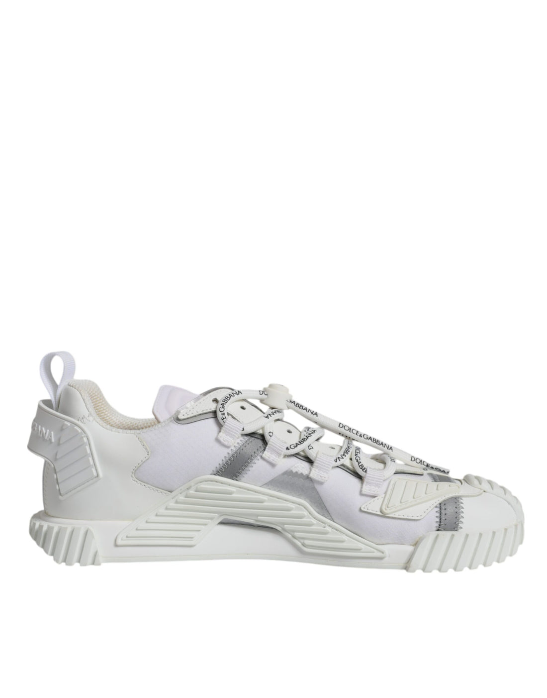 Dolce &amp;amp; Gabbana Vita Låga NS1 Sneakers Med Snörning