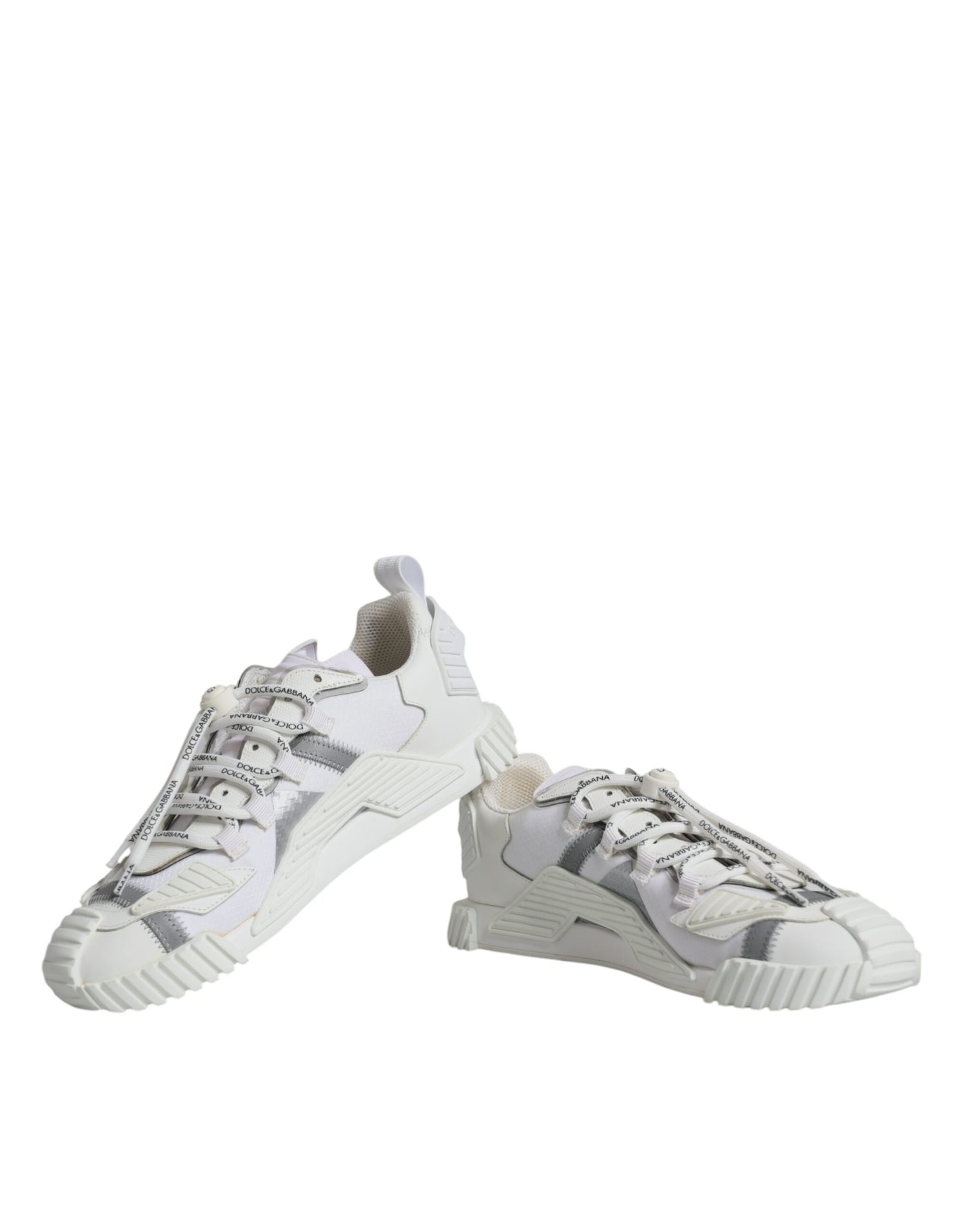 Dolce &amp;amp; Gabbana Vita Låga NS1 Sneakers Med Snörning