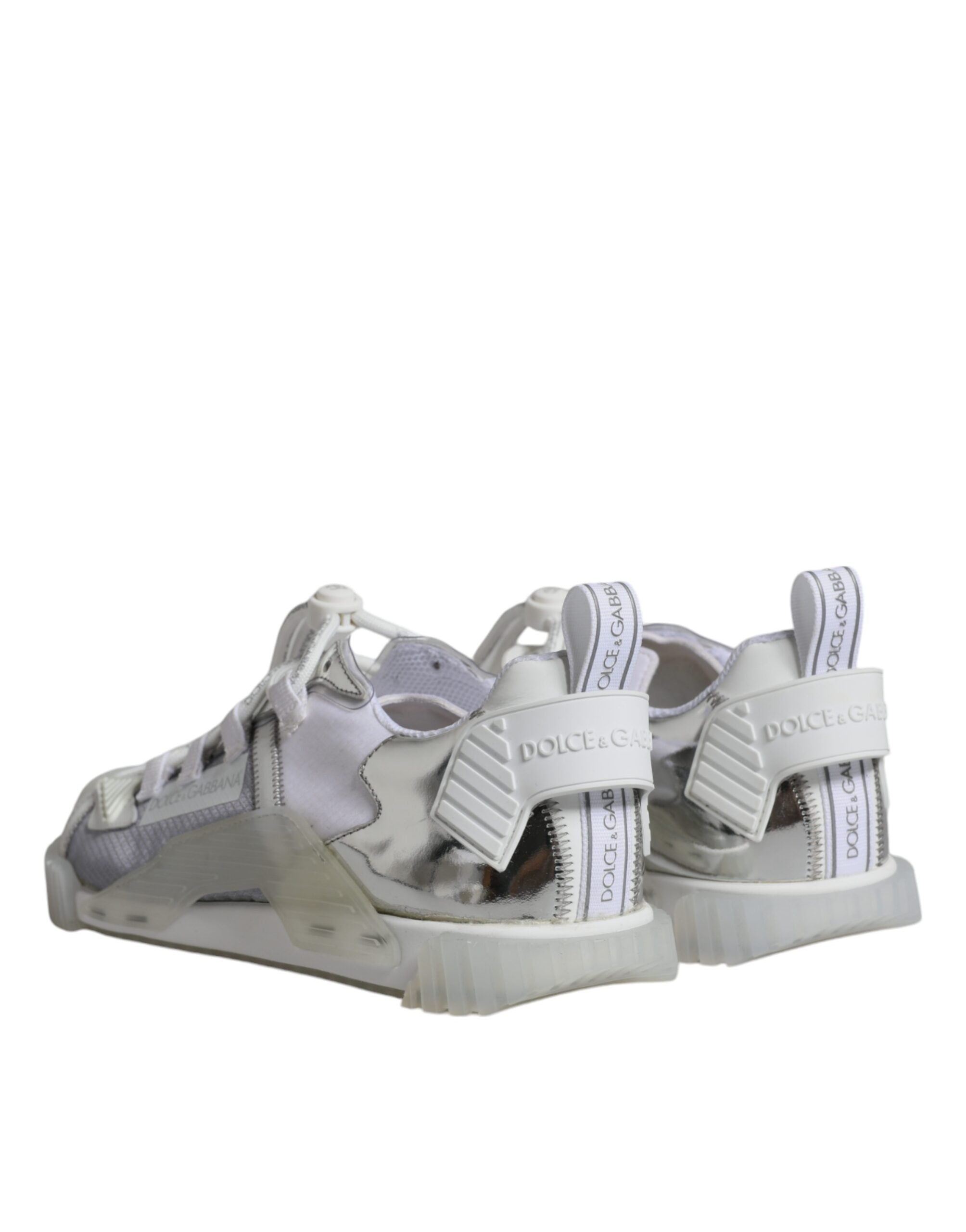 Dolce &amp;amp; Gabbana Vita Silver Låga NS1 Sneakers Skor