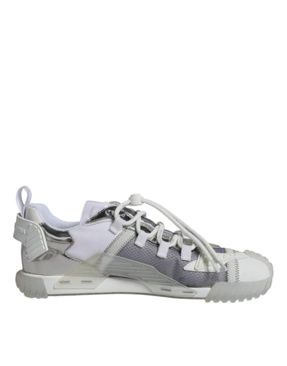 Dolce &amp;amp; Gabbana Vita Silver Låga NS1 Sneakers Skor