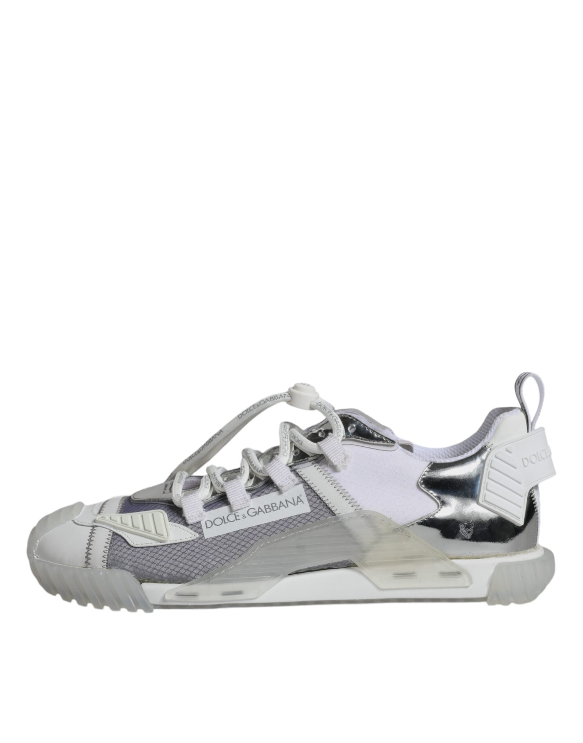 Dolce &amp;amp; Gabbana Vita Silver Låga NS1 Sneakers Skor