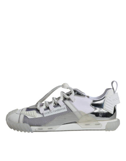 Dolce &amp;amp; Gabbana Vita Silver Låga NS1 Sneakers Skor