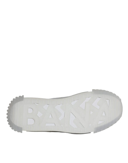 Dolce &amp;amp; Gabbana Vita Silver Låga NS1 Sneakers Skor