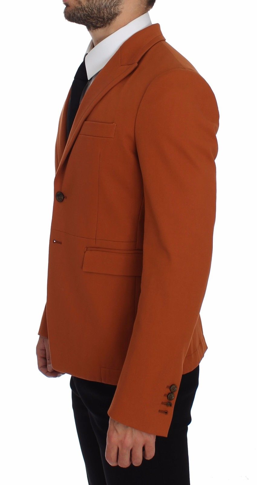 Dolce &amp;amp; Gabbana Orange Bomullsstretchkavaj