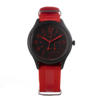 Timex röd nylonklocka