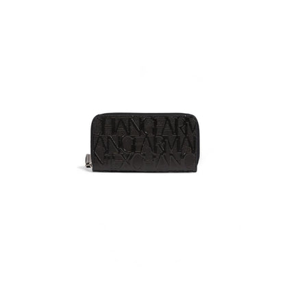Armani Exchange svart polyesterplånbok