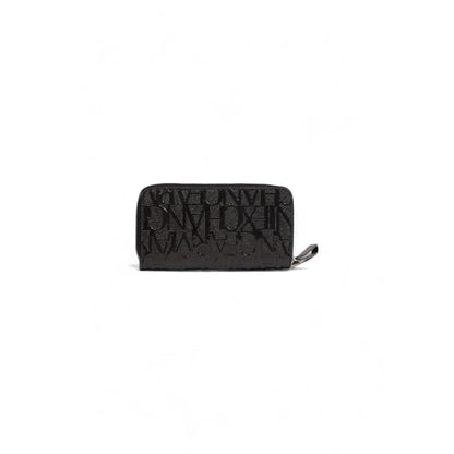 Armani Exchange svart polyesterplånbok