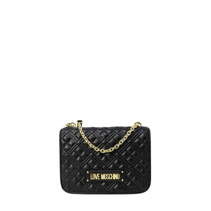 Love Moschino svart handväska i polyeten
