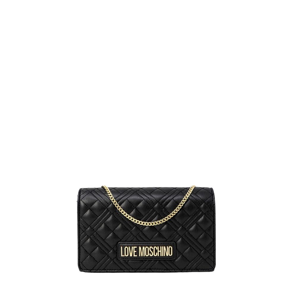 Love Moschino svart handväska i polyeten