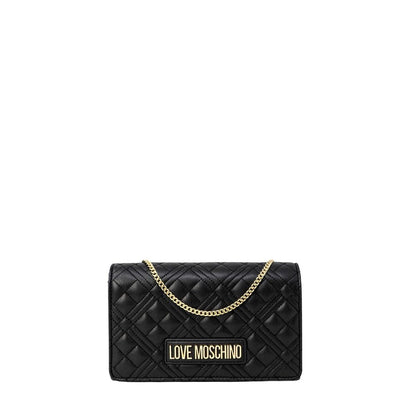 Love Moschino svart handväska i polyeten