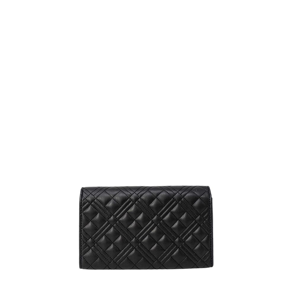 Love Moschino svart handväska i polyeten
