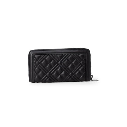 Love Moschino svart plånbok i polyeten