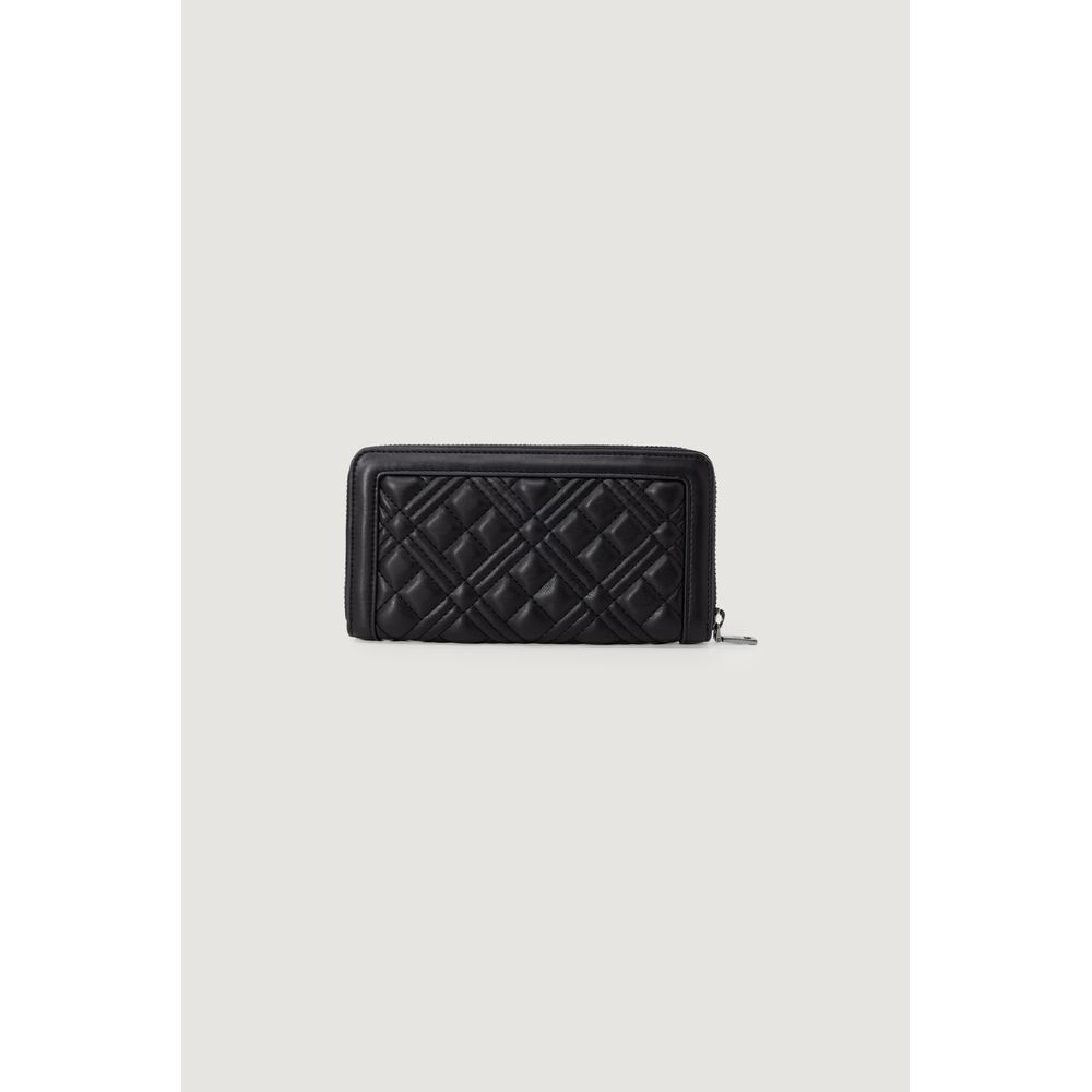 Love Moschino svart plånbok i polyeten