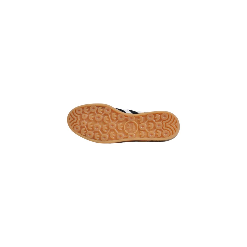Adidas svart mocka läder sneaker