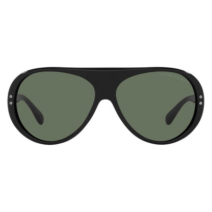 Ralph Lauren svarta acetatsolglasögon