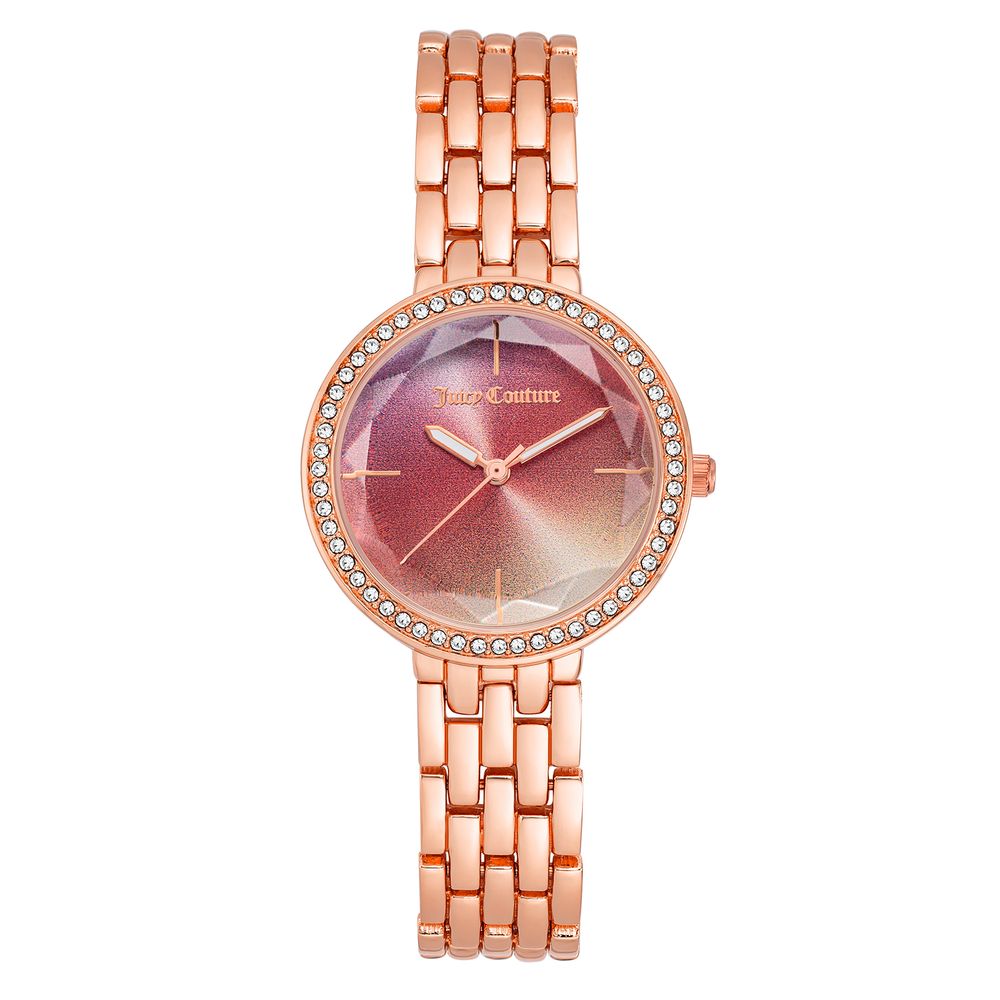 Juicy Couture flerfärgad metallklocka