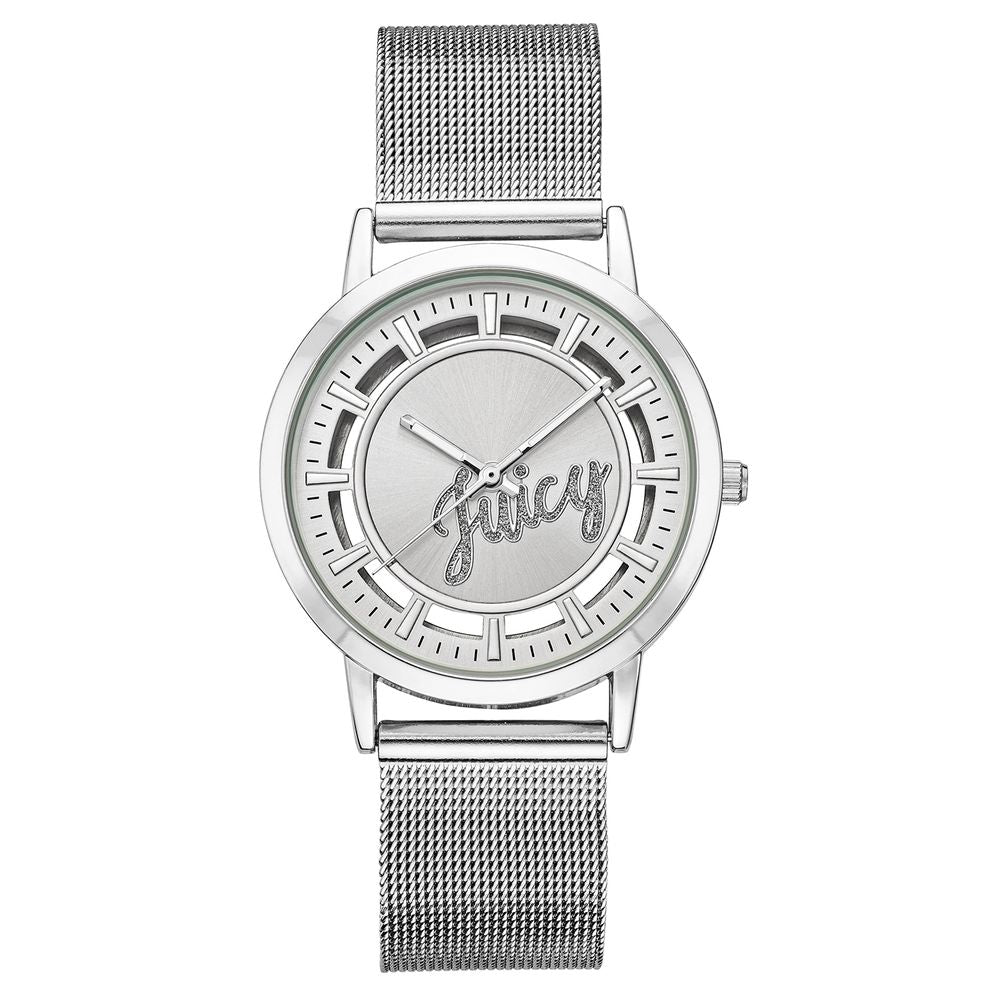 Juicy Couture Silverfärgad Rostfri Stålklocka