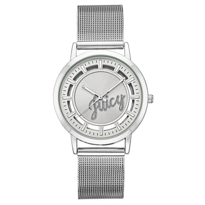 Juicy Couture Silverfärgad Rostfri Stålklocka