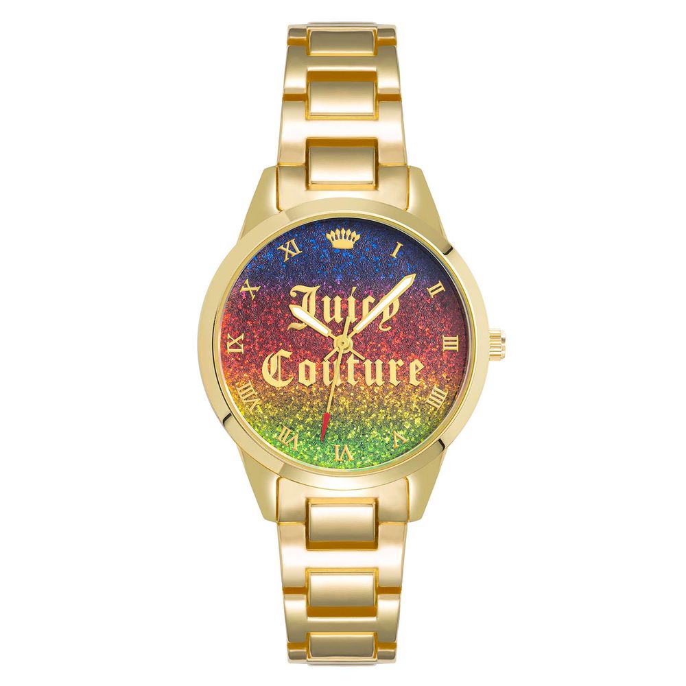 Juicy Couture guldfärgad metallklocka
