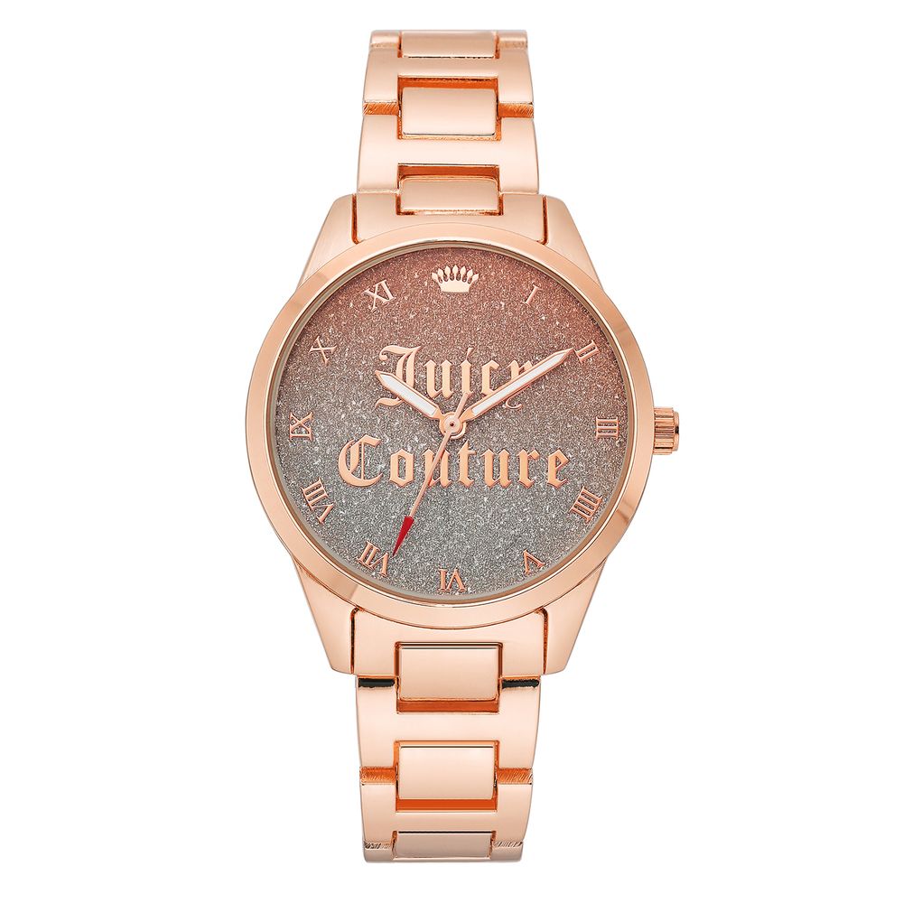 Juicy Couture flerfärgad metallklocka