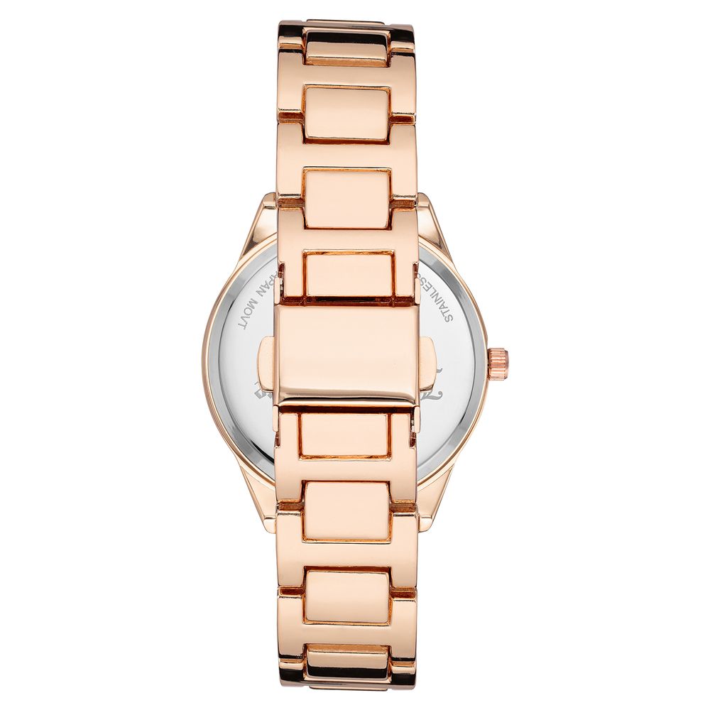Juicy Couture flerfärgad metallklocka