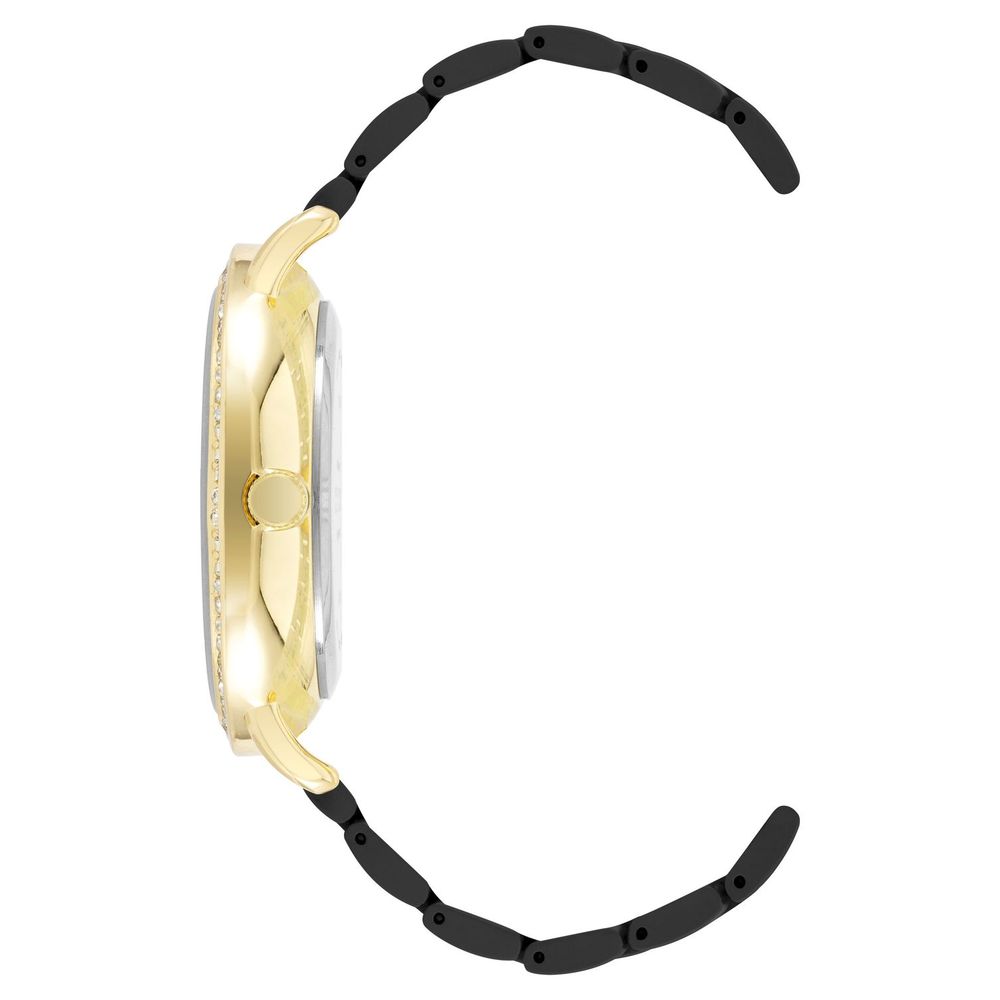 Juicy Couture svart metallklocka