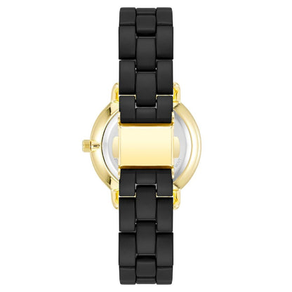 Juicy Couture svart metallklocka