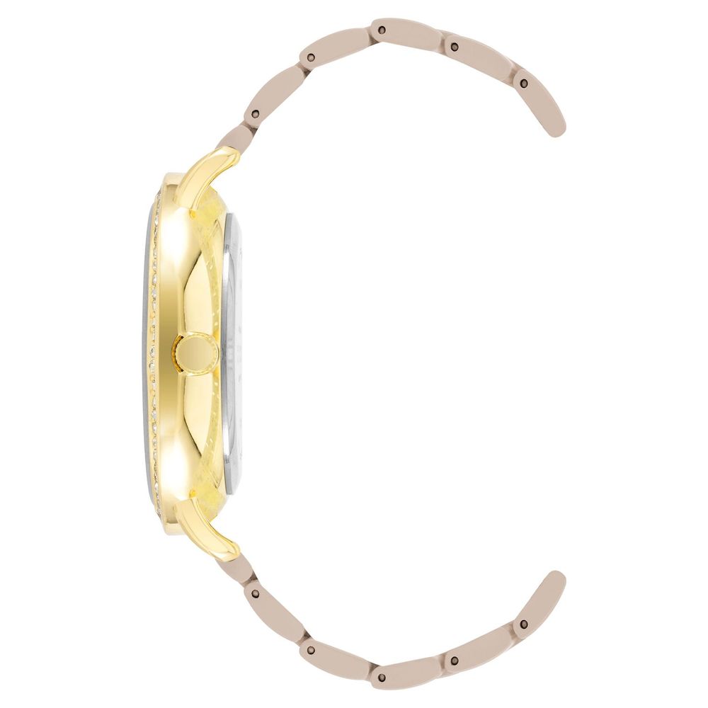 Juicy Couture Beige Metallklocka