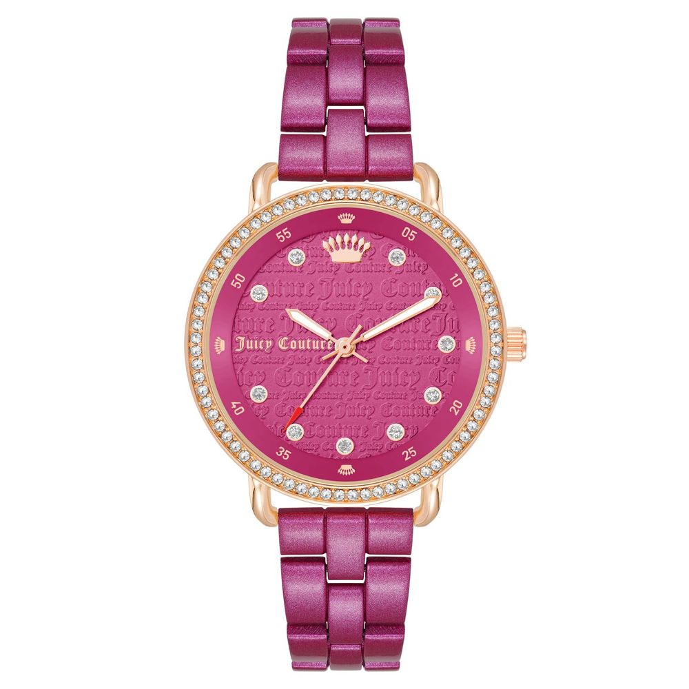 Juicy Couture flerfärgad metallklocka