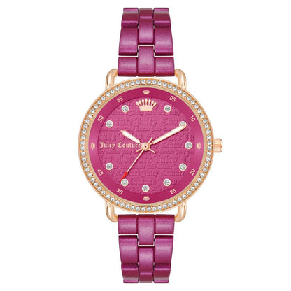 Juicy Couture flerfärgad metallklocka