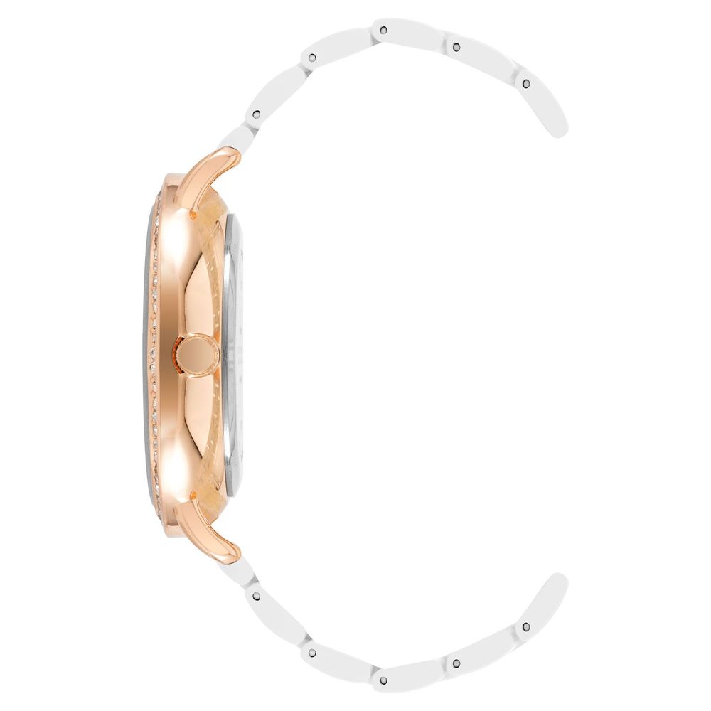 Juicy Couture vit metallklocka