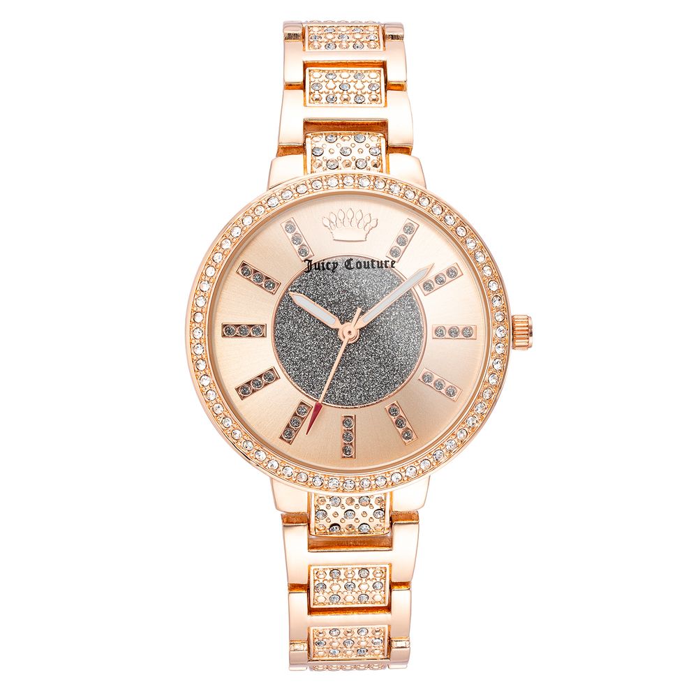 Juicy Couture flerfärgad metallklocka