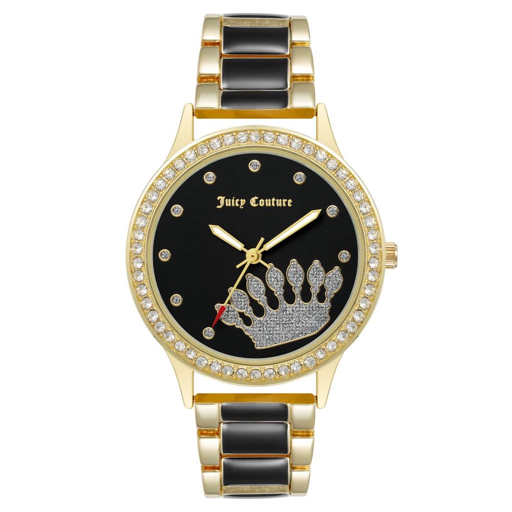 Juicy Couture flerfärgad metallklocka
